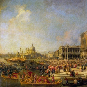Антонио Каналь (Каналето) - Прием французского посла в Венеции