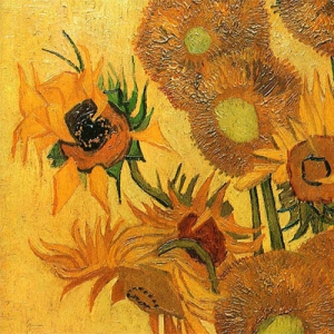 Винсент Ван Гог - Живая ваза с пятнадцатью подсолнухами