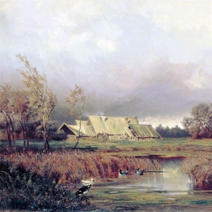 Волков Ефим. Болото осенью (1871)