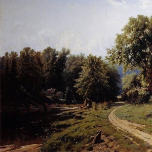 Крыжицкий Константин. Хутор в Малороссии (1884)