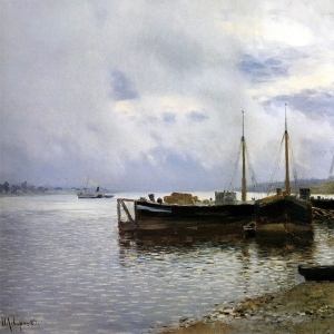 Левитан Исаак. После дождя. Плес (1889)