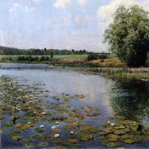 Остроухов Илья. Речка в полдень (1892)
