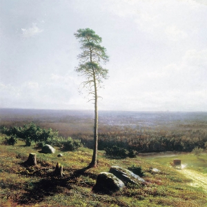 Клодт Михаил К. Лесная даль в полдень (1878)