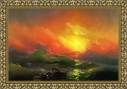 Картина Айвазовского "Девятый вал"