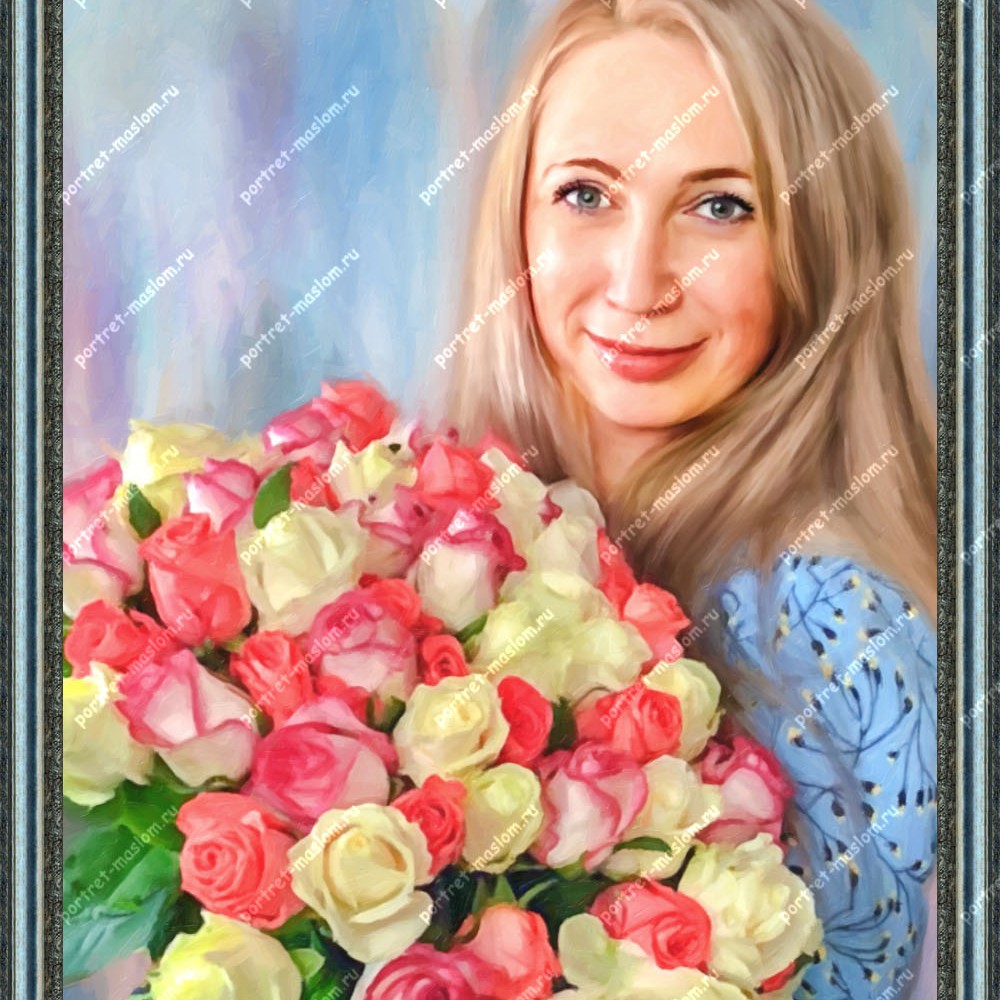 Портрет Маслом По Фото Москва
