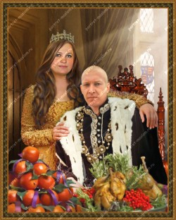 Семейный портрет по фото. Компания Portret-maslom.ru Ручная работа. Высочайшее качество. Звони: 89161719004