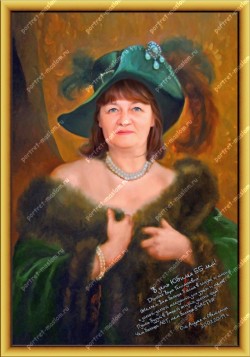 Заказать портрет маслом по фотографии в Москве от компании Portret-maslom.ru Ручная работа. Высочайшее качество. Звони: 89161719004