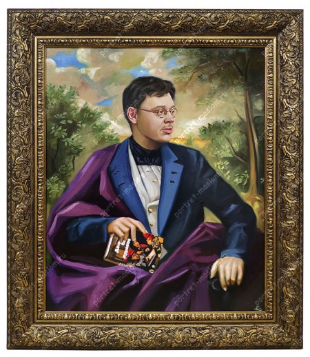 Портрет от portret-maslom.ru